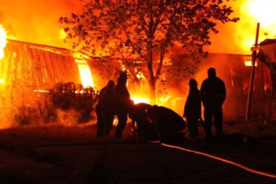 Update: Woodwork factory razed
