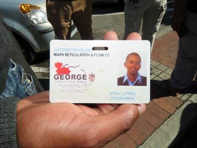 Meterlesings vir die groter George-area