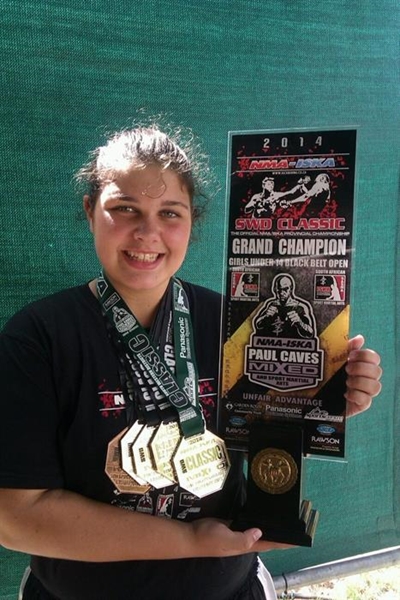 Kickboxing her passion