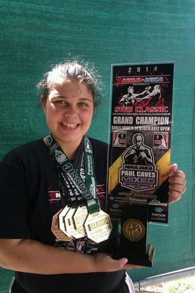 Kickboxing her passion