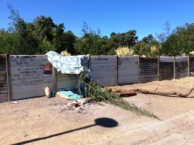 Vagrants in Heatherlands cause concern