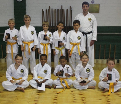 Belt gradings for karateka