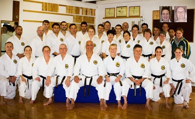 Seniors train for dan rankings