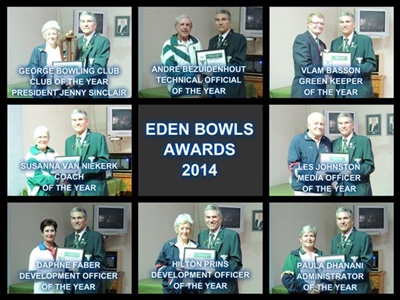 Trevor Davis re-elected as Eden Bowls president