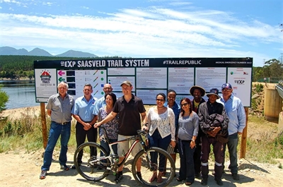 New trail system for George