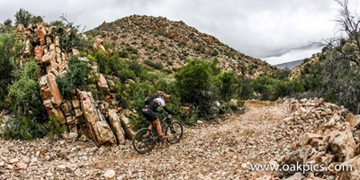 New tyre for Cape Pioneer Trek