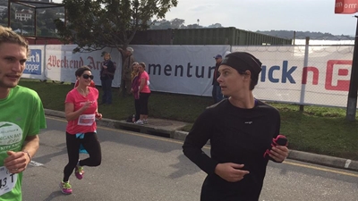 Mom raises R20 000 for son by jogging
