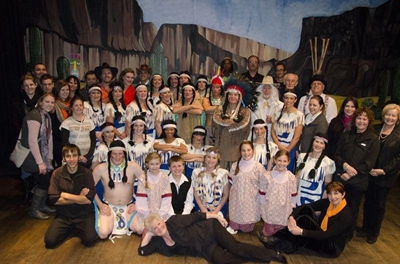 Stage production great success