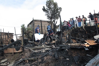 Elderly 'doctor' dies in fire