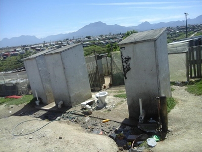 Blocked toilets cause big stink