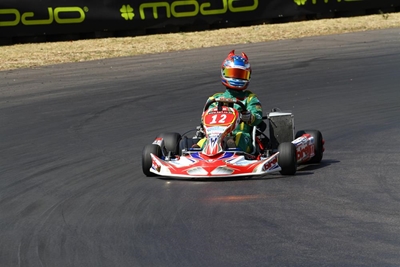 Liebenberg wins Rotax Open karting thriller