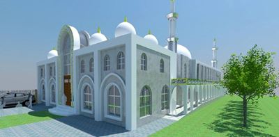 Mosque battle continues