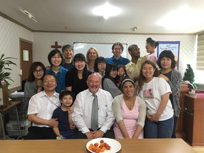 George couple enjoy life in Korea
