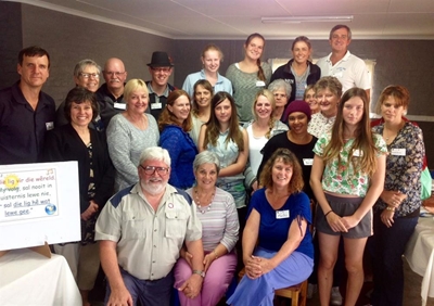 Kursus is soos 'n familie-saamtrek