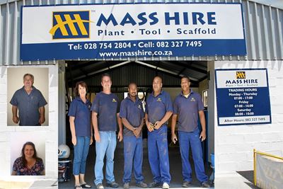 Mass Hire verskuif van perseel