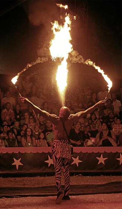 Update: The circus comes to town!