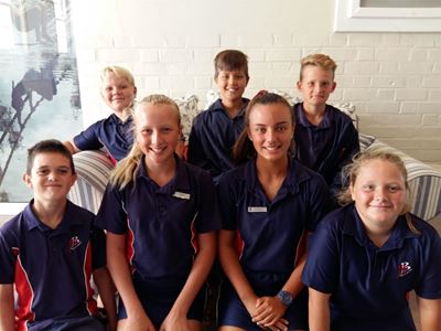 Sewe Berties op pad na SWD-byeenkoms