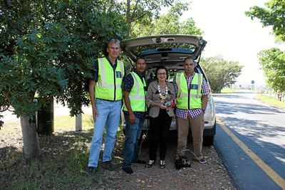 Swaarvoertuie getoets vir lugbesoedeling