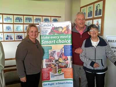 Prof. Apffelsteadt visits Stilbaai