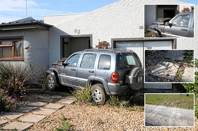 Jeep Cherokee bots met huis