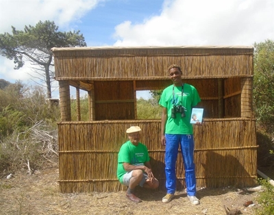 Botaniese tuin vorder fluks