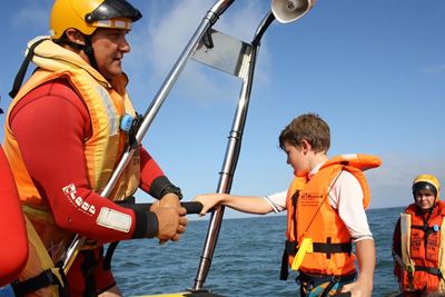 Station commander bids NSRI farewell