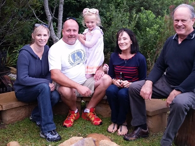 La’t Wiel-aanbieder kuier in Knysna