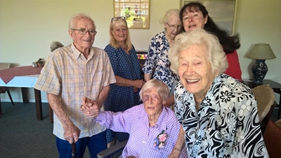 Lexie Elliott celebrates 102nd birthday