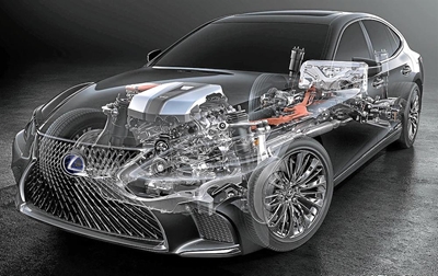 Lexus moves forward with hybrid system