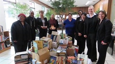 Fancourt donates 684 books