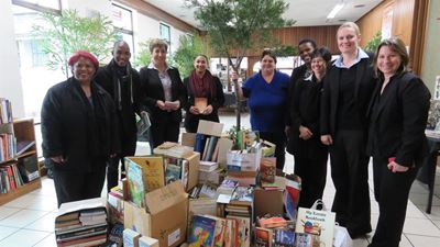 Fancourt donates 684 books