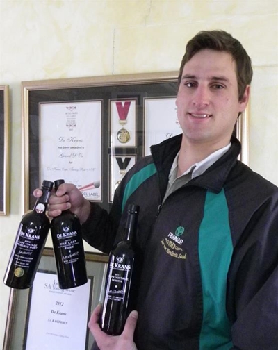 Drie goues vir De Krans