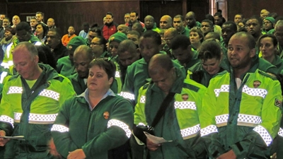 Metro honours Lourens Brits