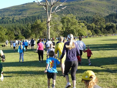 Update: Record number at Saturday's parkrun launch