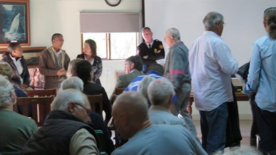 Ratepayers gatecrash fire meeting