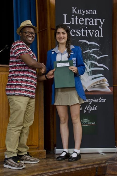 Budding English writers awarded