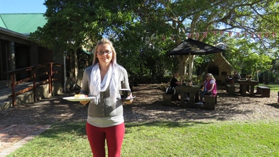 Get your coffee fix at Getafix Garden Café