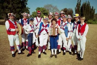 Jubilee Morris Men parade through Wilderness