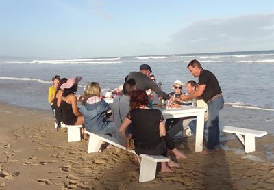 German travel magazine visits De Vette Mossel restaurant