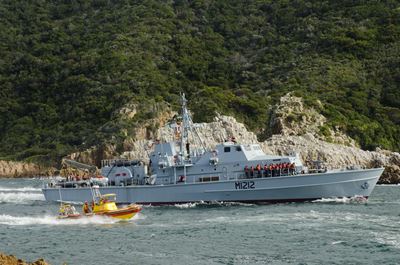 SA Navy enters Knysna