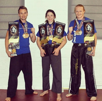 Kickboxers rake in multiple trophies at nationals
