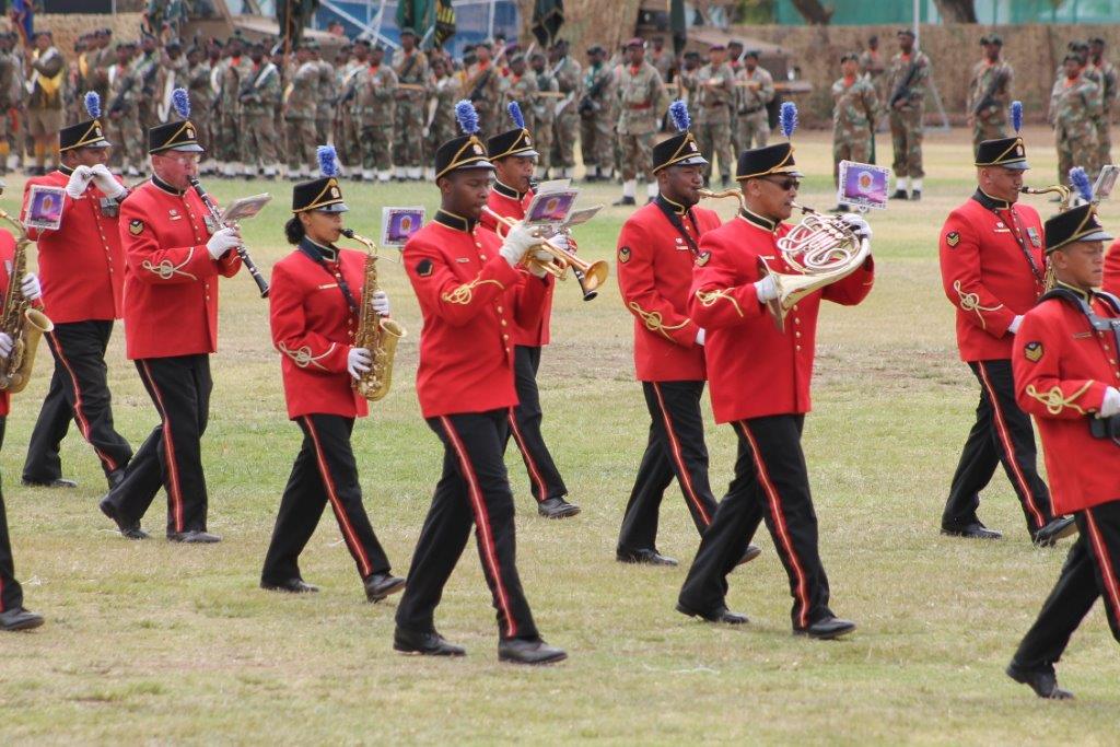 Infantry Parade Oudtshoorn Courant