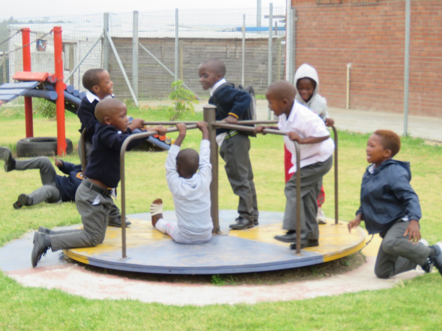 My 1st School Day At Thembalethu Primary George Herald