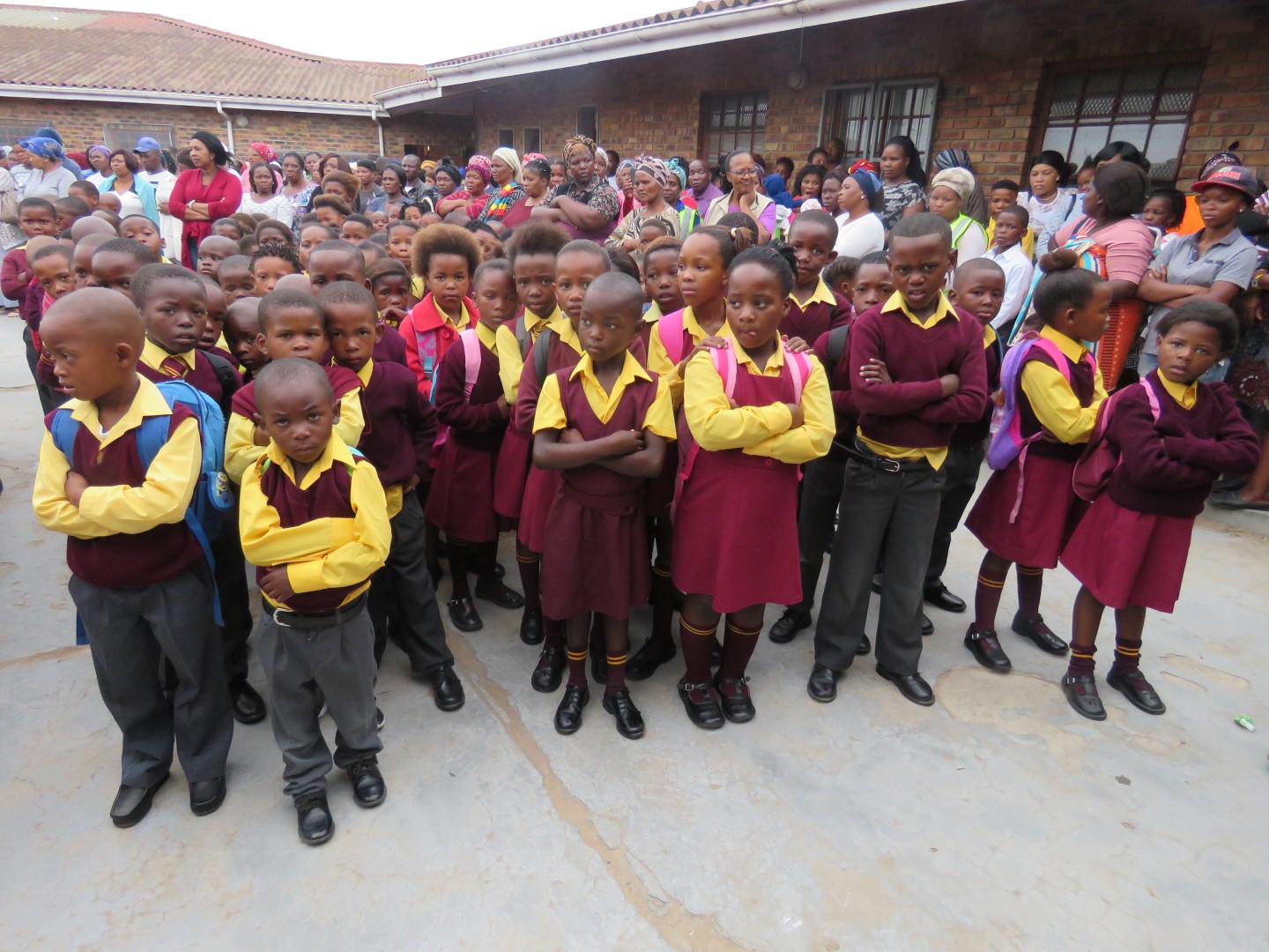 My 1st school day at Tyolora Primary School | George Herald