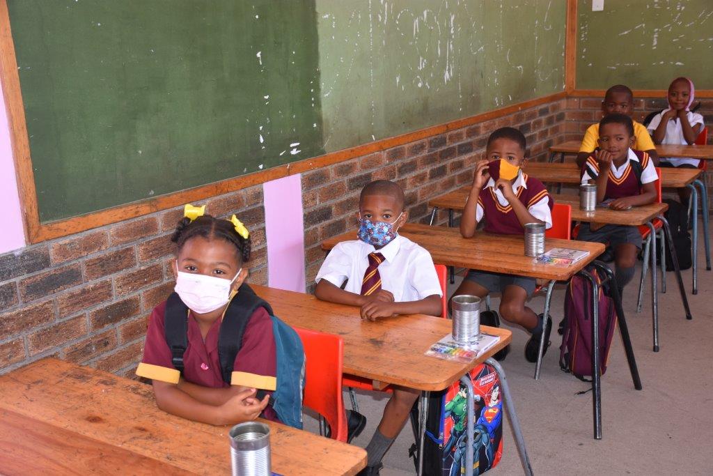 Grade 1's first day at Bongolethu Primary Oudtshoorn Courant