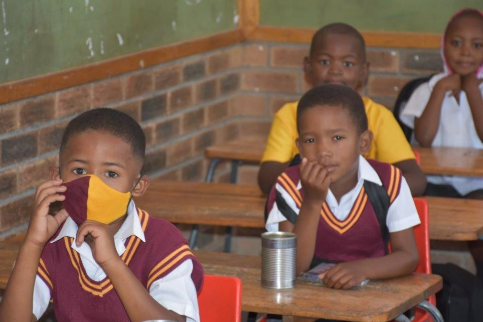 Grade 1's first day at Bongolethu Primary Oudtshoorn Courant