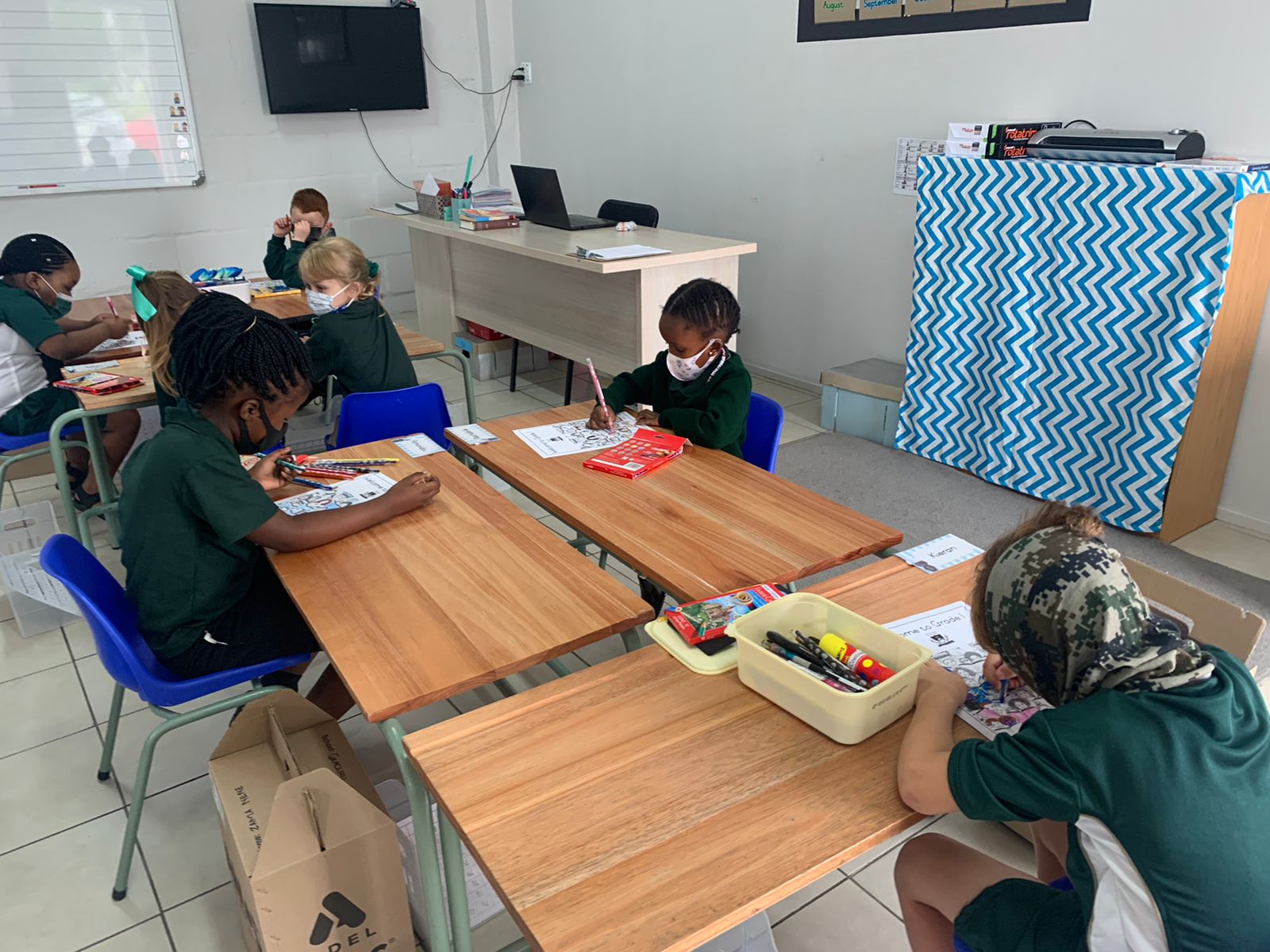 Grade 1s at Gracehill College Herald