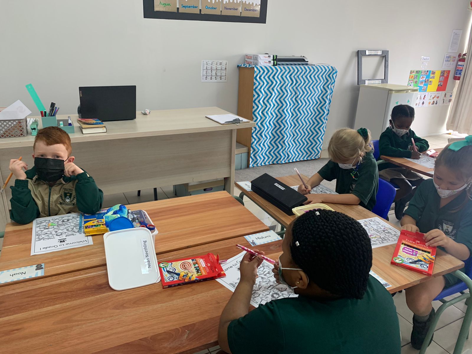 Grade 1s at Gracehill College Herald