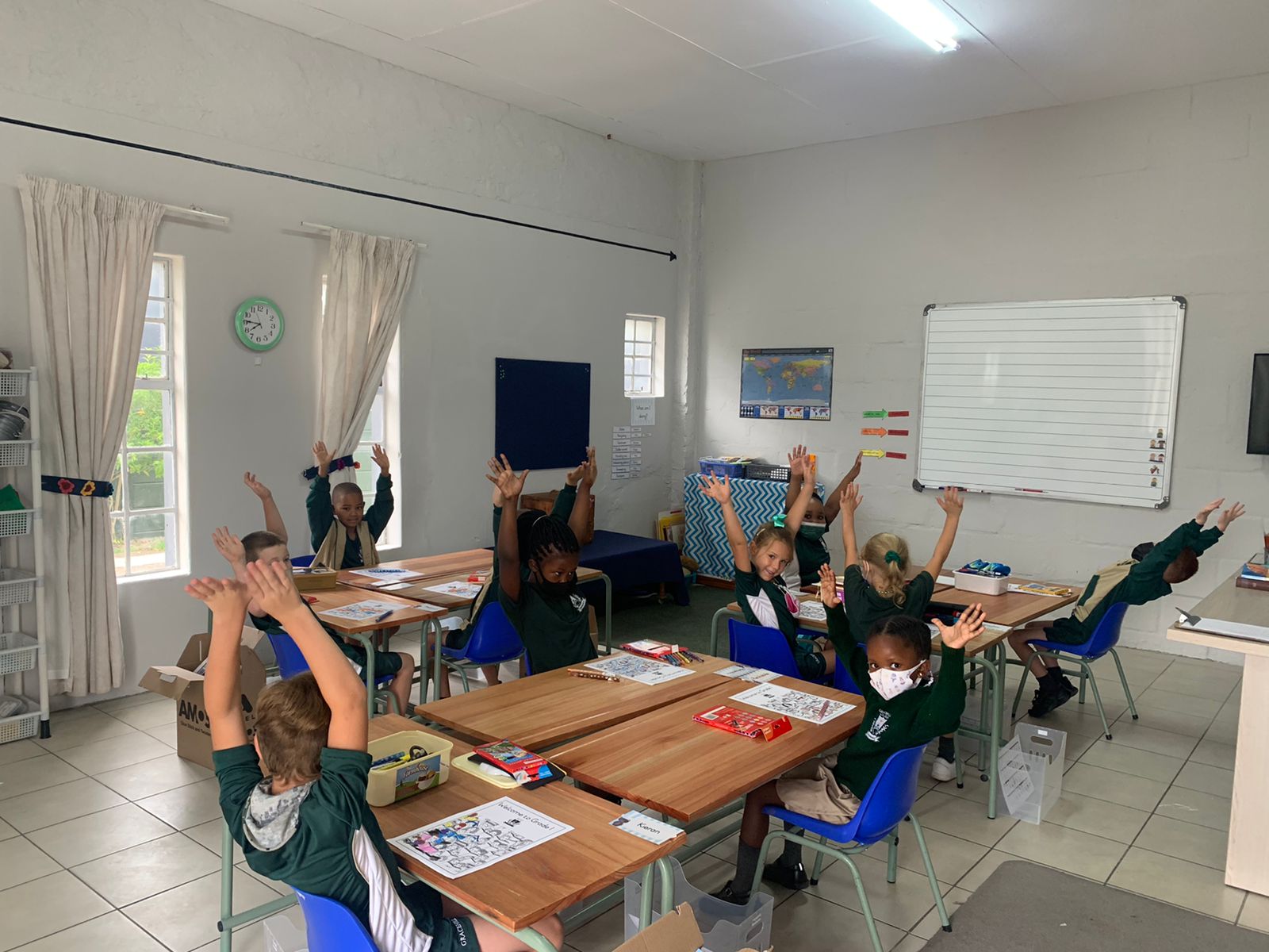 Grade 1s at Gracehill College Herald