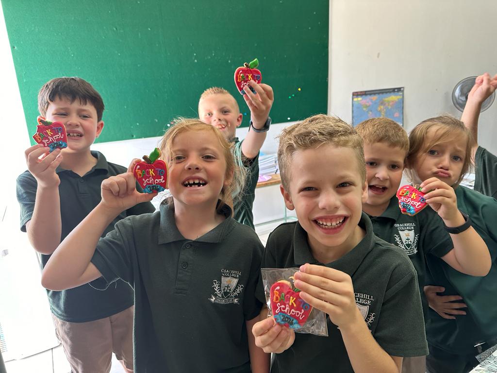 First day of school at Gracehill College Herald